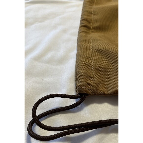 Timberland Drawstring Bag Sack Brown/Black Canvas Back Pack - Picture 5 of 8